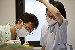 治療の様子